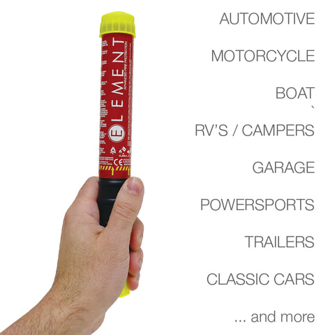 Element Universal E50 Handheld Portable Fire Extinguisher and Tactical Element Universal E50 Handheld Portable Fire Extinguisher and Tactical