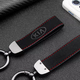 KIA Key Strap (Leather and Suede)
