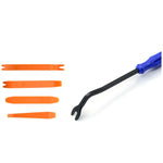 Clip Removal Tool and 4 Plastic Pry Bar Tool
