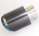 Carbon Fiber / Burnt or Black Exhaust tip 4.5"