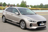 Hyundai Elantra GTS Front Spitter V1